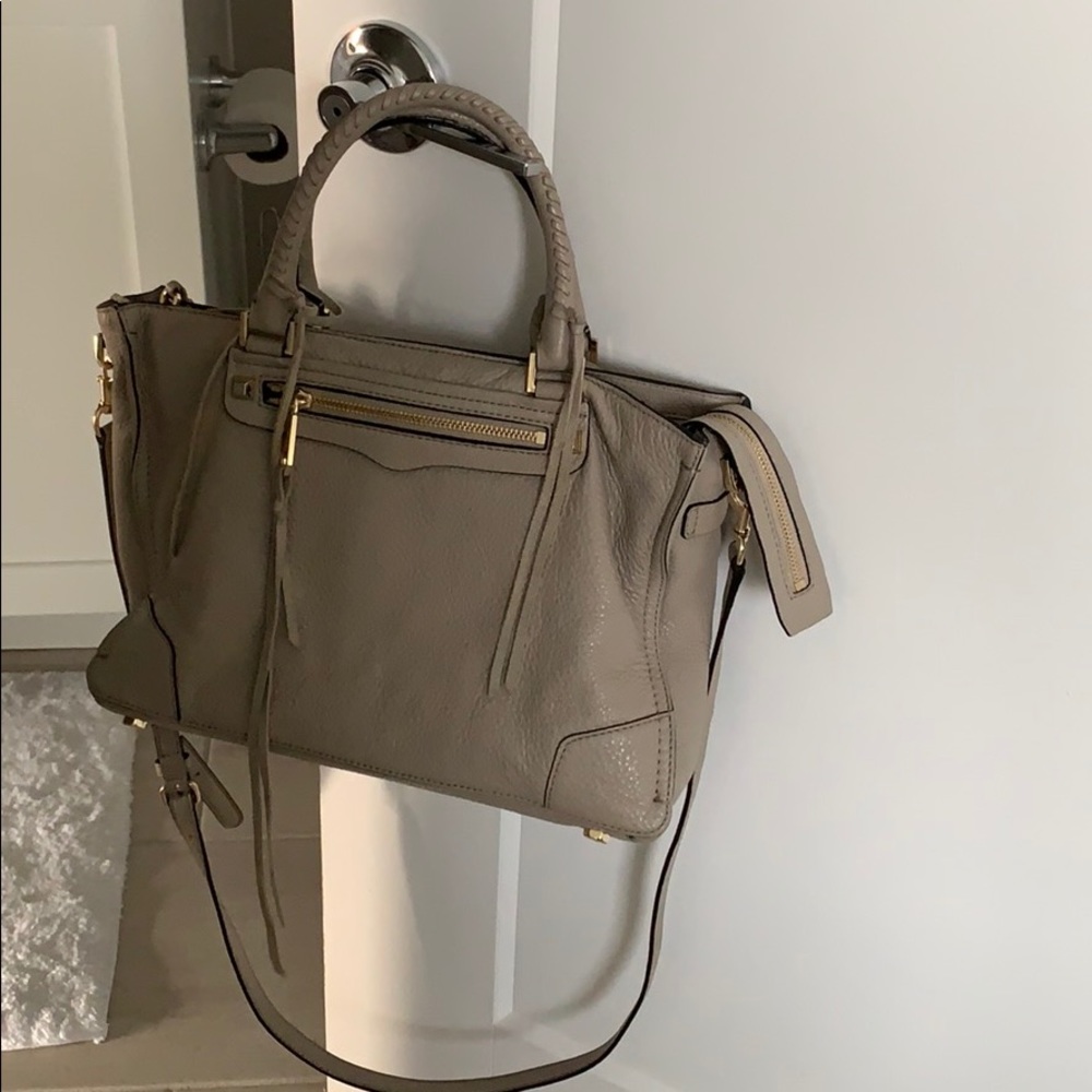 Rebecca Minkoff beige crossbody bag